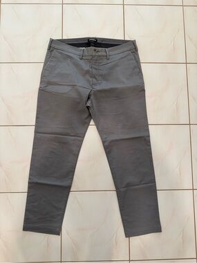 EXPRESS Slim Comfort Waist Hyper Stretch Chino - Grey